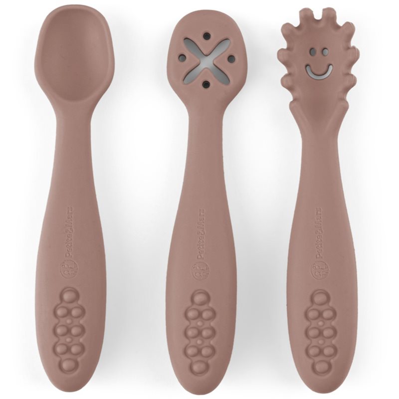 Petite & Mars Take & Match 6m+ лъжичка за деца Velvet Latte - За деца - Сравни цени от 1 магазин с безплатна доставка