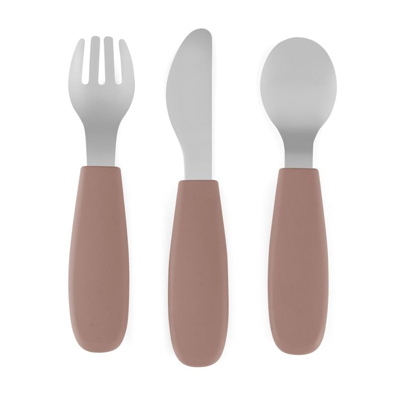Petite & Mars Take & Match Stainless Steel Cutlery Set прибор за деца Velvet Latte 12m+ - За деца - Сравни цени от 1 магазин с безплатна доставка