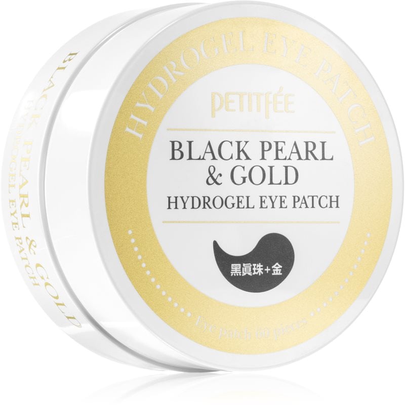 Petitfée Black Pearl & Gold хидрогелова маска за зоната около очите