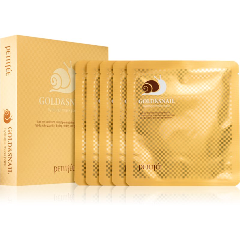 Petitfée Gold & Snail интензивна хидрогелна маска с екстракт от охлюв - Грижа за лице - Сравни цени от 1 магазин с безплатна доставка