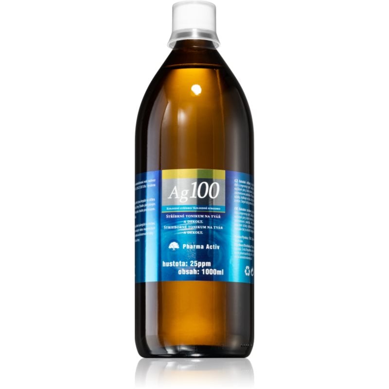 Pharma Activ Colloidal silver 25ppm почистващ тоник с колоидно сребро