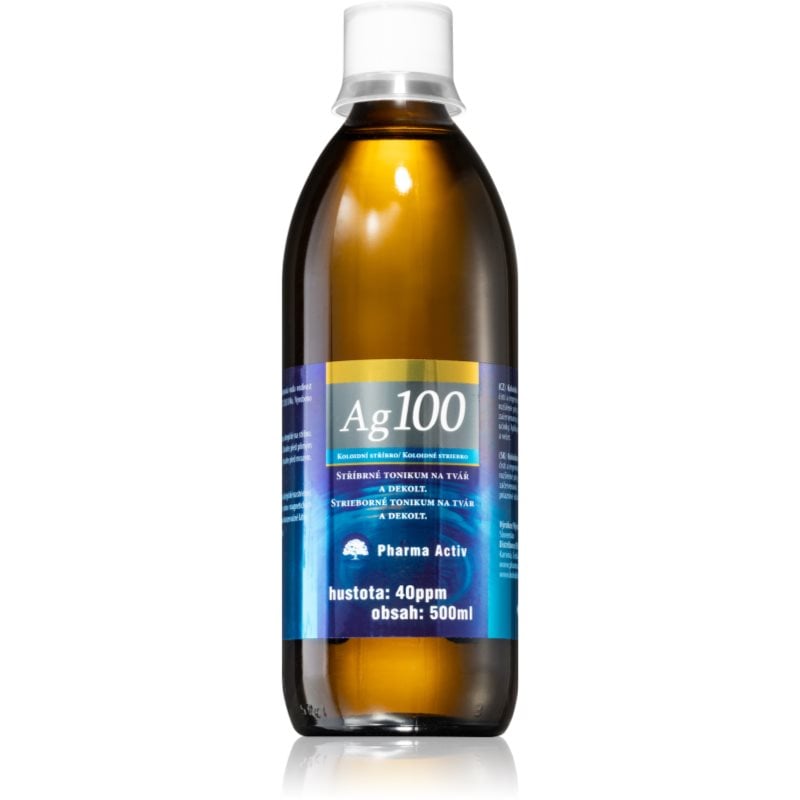 Pharma Activ Colloidal silver 40ppm почистващ тоник с колоидно сребро