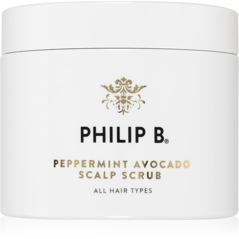Philip B. Peppermint Avocado шампоан-скраб