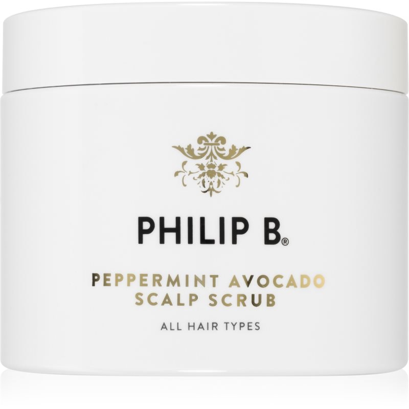 Philip B. Peppermint Avocado шампоан-скраб - Грижа за коса - Сравни цени от 1 магазин с безплатна доставка