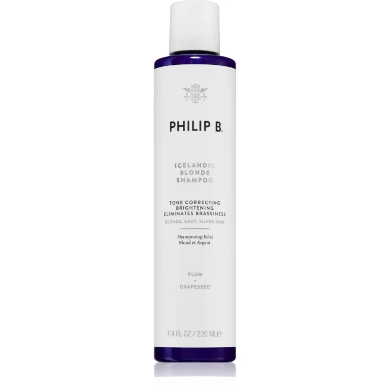 Philip B. Icelandic Blonde шампоан за руса и сива коса