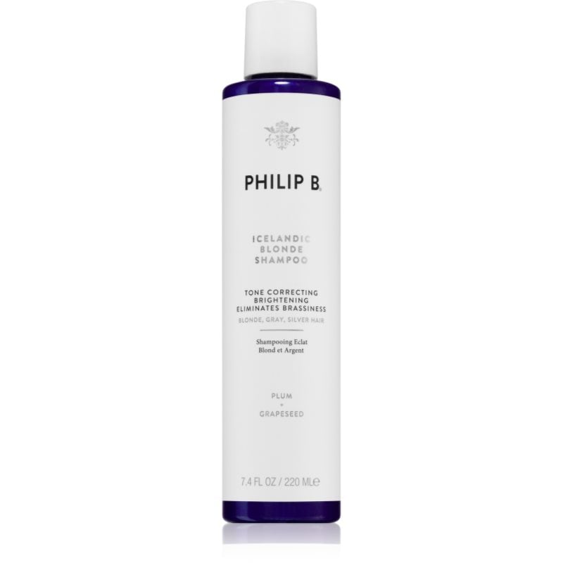 Philip B. Icelandic Blonde шампоан за руса и сива коса