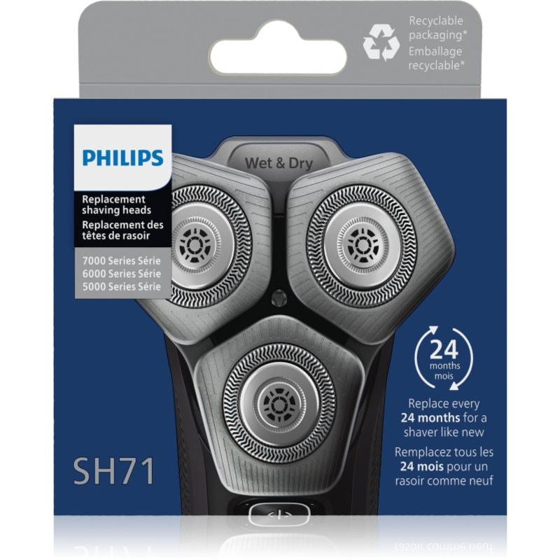 Philips 5000/7000 Series SH71/50 резервни остриета SH71/50 - Електроуред - Сравни цени от 1 магазин с безплатна доставка