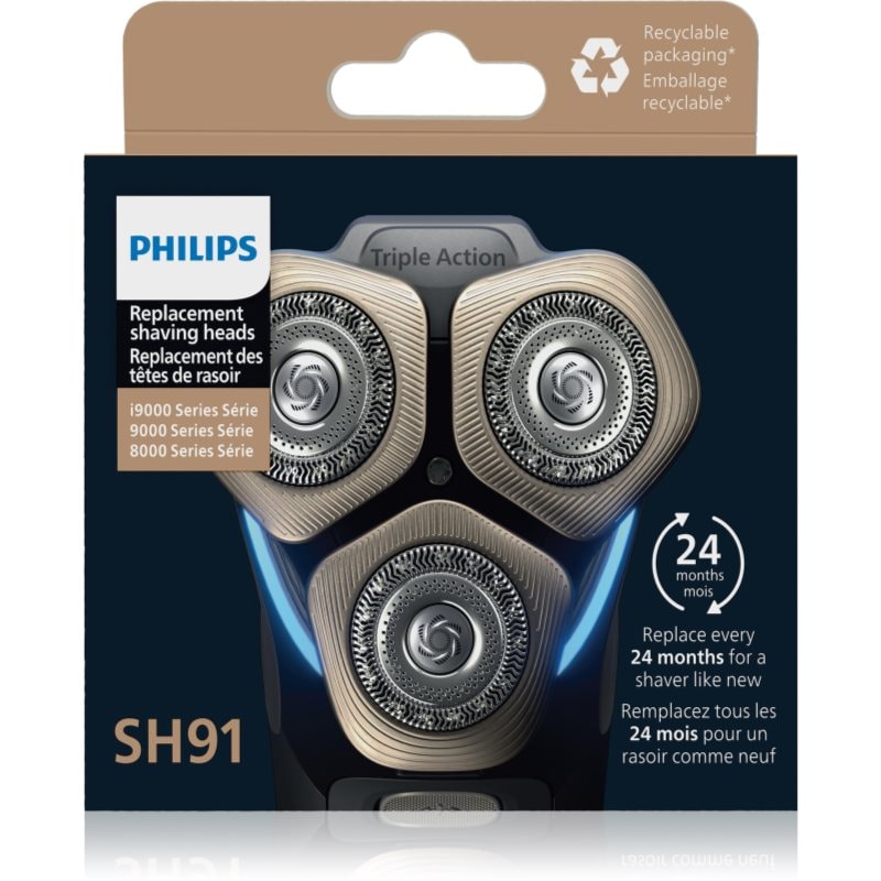 Philips Series 9000 SH91/50 резервни остриета - Електроуред - Сравни цени от 1 магазин с безплатна доставка