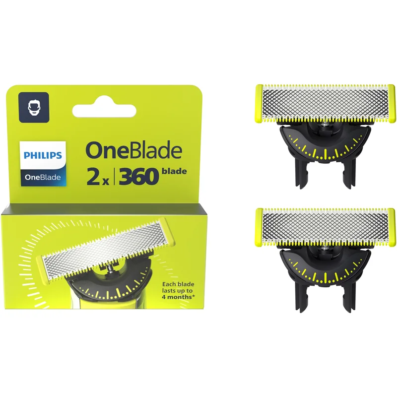 Philips OneBlade 360 QP420/50 Резервни остриета for OneBlade 360 - Електроуред - Сравни цени от 1 магазин с безплатна доставка