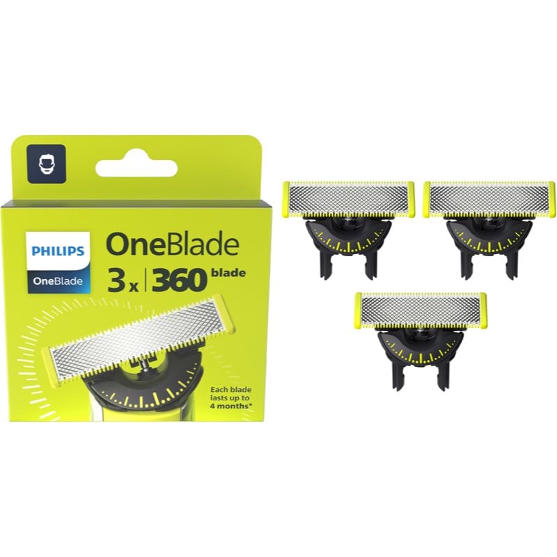 Philips OneBlade 360 QP430/50 Резервни остриета for Philips OneBlade