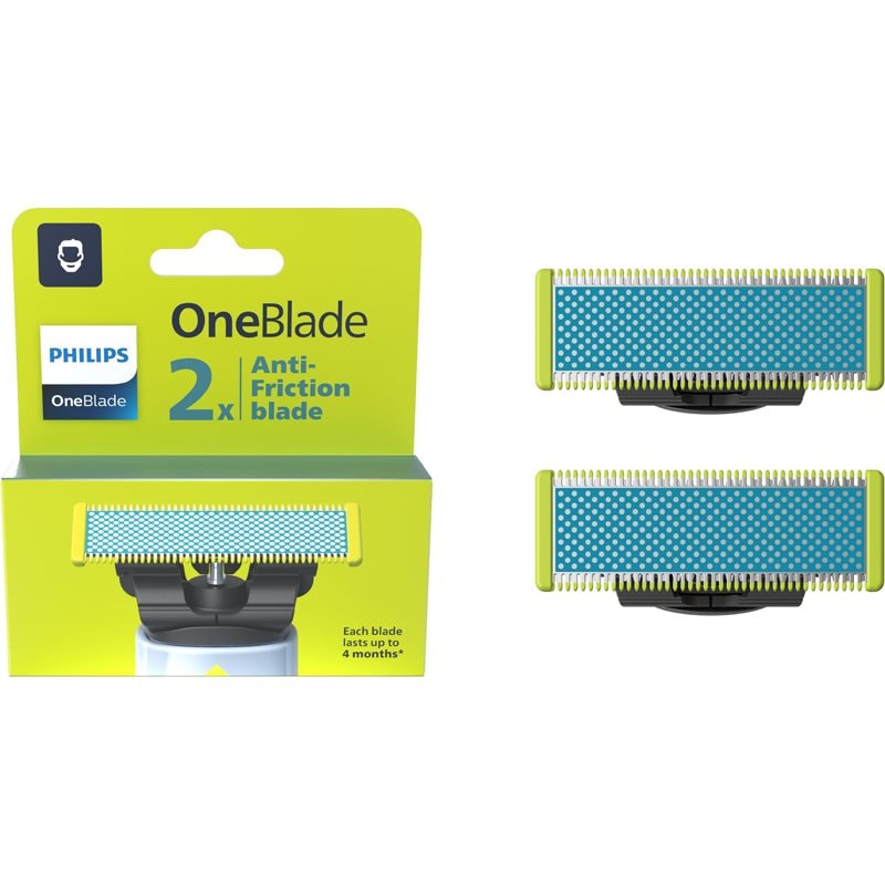 Philips OneBlade Anti-Friction QP225/50 Резервни остриета for Philips OneBlade - Електроуред - Сравни цени от 1 магазин с безплатна доставка