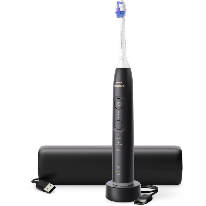 Philips Sonicare 6500 HX7411/02 звукова електрическа четка за зъби Black