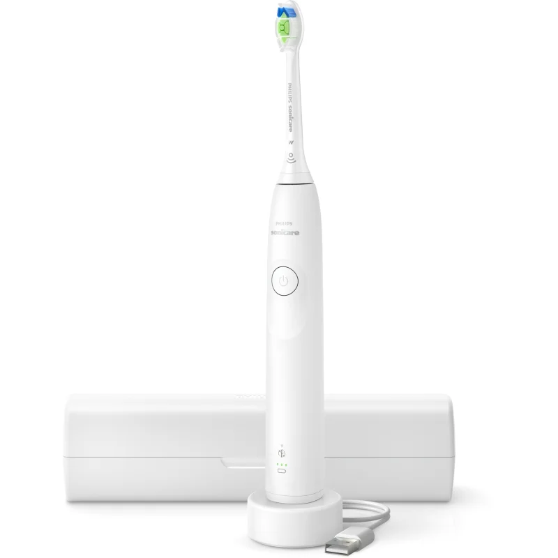 Philips Sonicare 5300 HX7108/02 звукова електрическа четка за зъби White - Електроуред - Сравни цени от 1 магазин с безплатна доставка