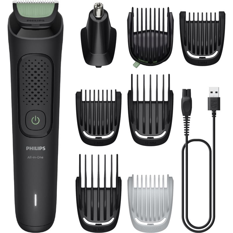 Philips Series 3000 MG3940/15 мултифункционален тример за лице, тяло и коса