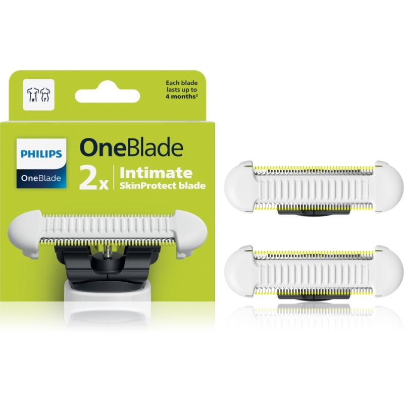 Philips OneBlade Intimate SkinProtect QP229/50 Резервни остриета for OneBlade Intimate QP1924/30 - Грижа за тяло - Сравни цени от 1 магазин с безплатна доставка