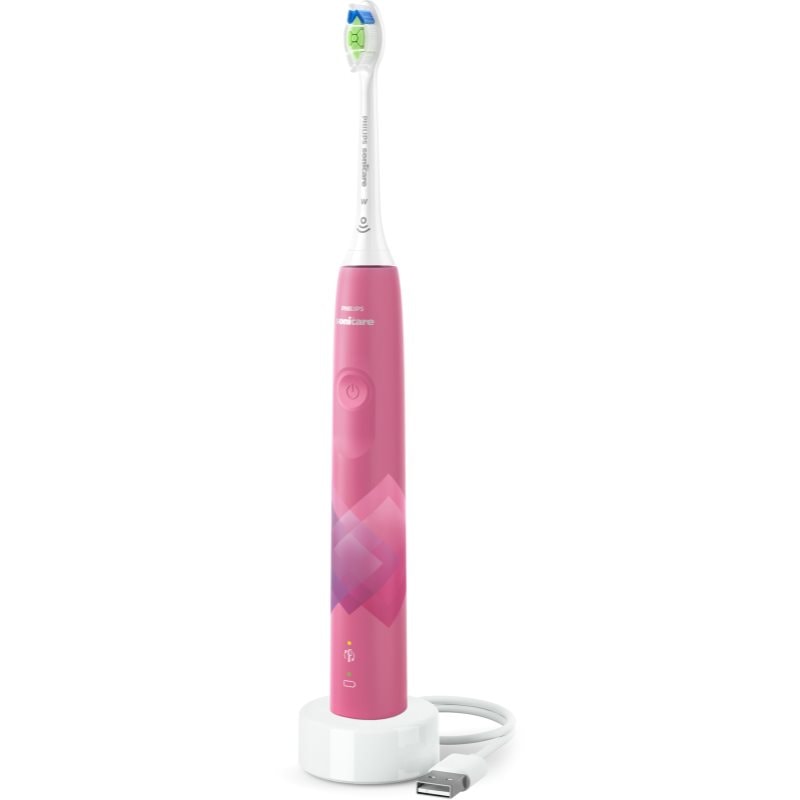 Philips Sonicare 4100 HX3689/41 звукова електрическа четка за зъби Pink - Електроуред - Сравни цени от 1 магазин с безплатна доставка