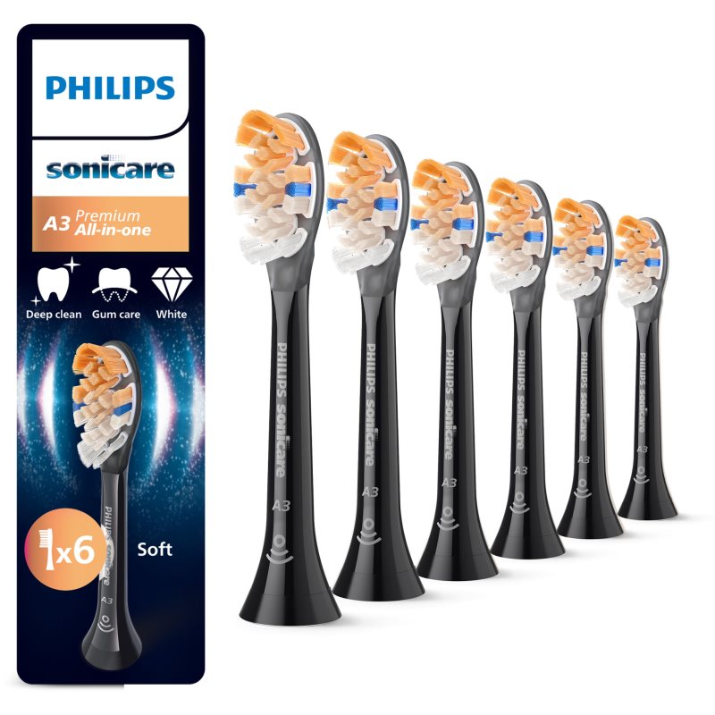 Philips Philips Sonicare Premium All-in-One HX9096/88 резервни глави за четка за зъби Black - Унисекс парфюм 6мл - Сравни цени от 1 магазин с безплатна доставка