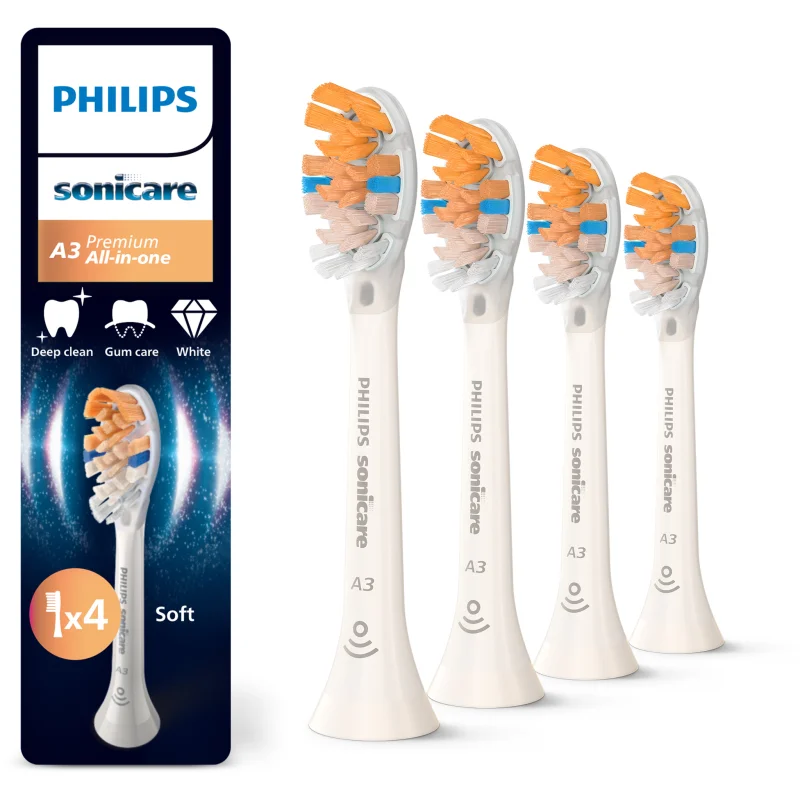 Philips Sonicare Premium All-in-One HX9094/87 резервни глави за четка за зъби White - Грижа за зъбите - Сравни цени от 1 магазин с безплатна доставка