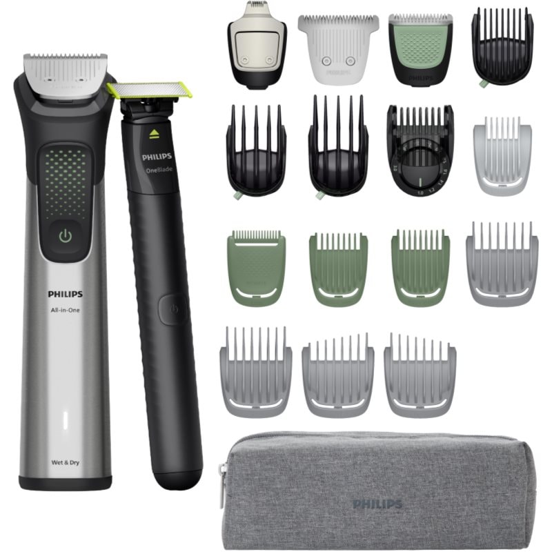 Philips Series 9000 MG9557/15 мултифункционален тример + Philips One Blade Face - Електроуред - Сравни цени от 1 магазин с безплатна доставка