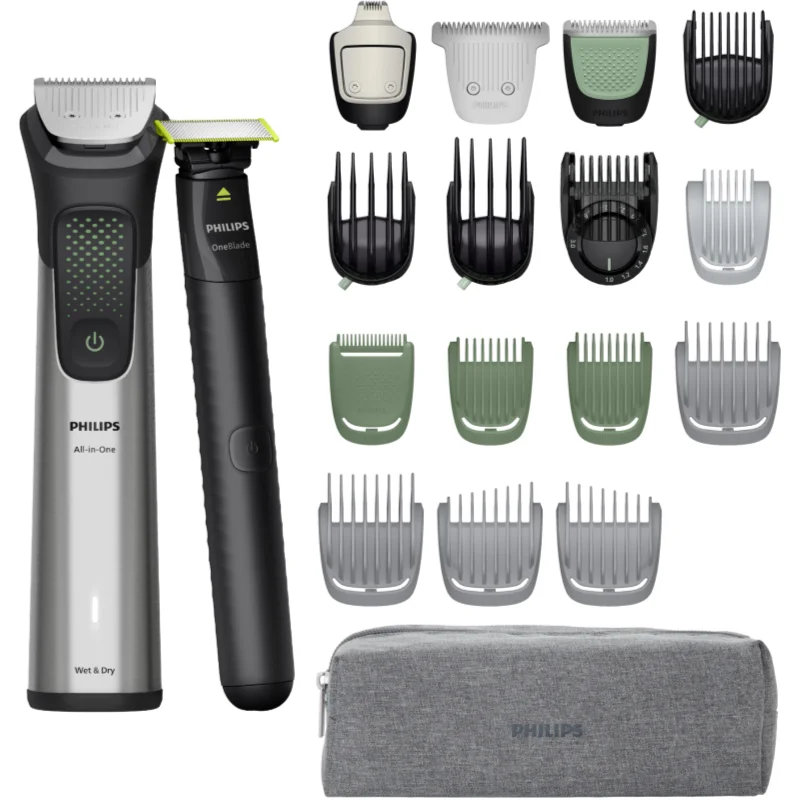 Philips Series 9000 MG9557/15 мултифункционален тример + Philips One Blade Face - Електроуред - Сравни цени от 1 магазин с безплатна доставка