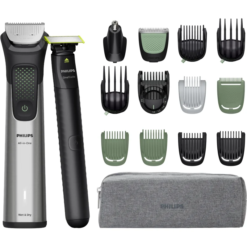 Philips Series 9000 MG9535/15 мултифункционален тример + Philips One Blade Face - Електроуред - Сравни цени от 1 магазин с безплатна доставка