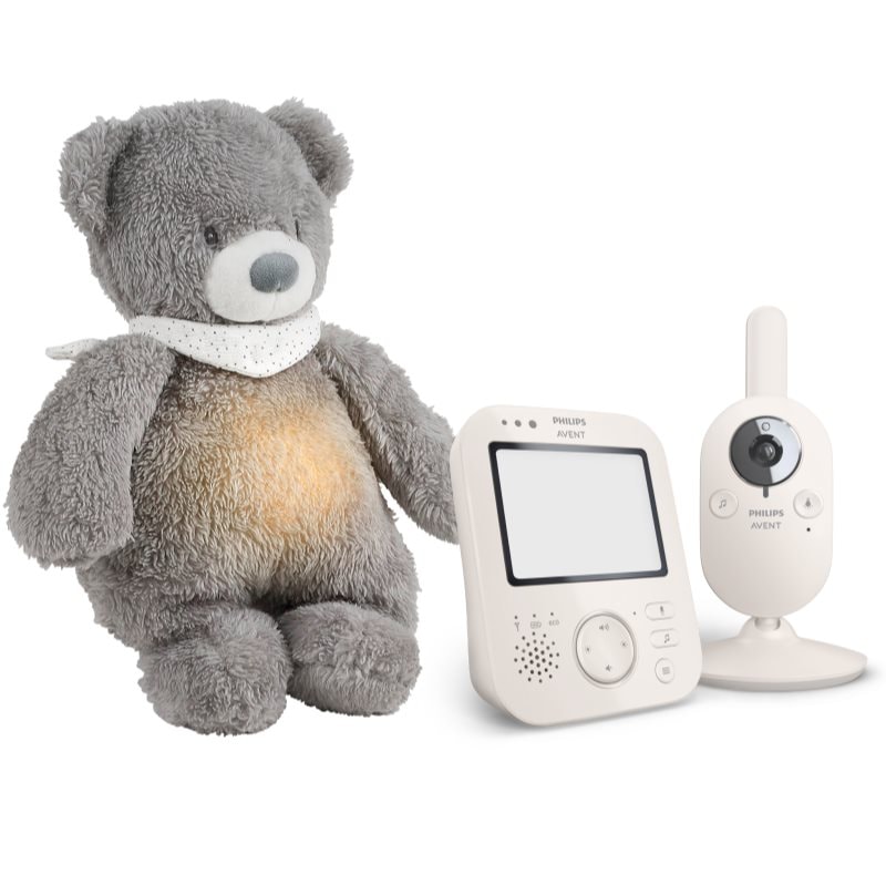 Philips Avent Baby Monitor SCD891/26+NATTOU Sleepy Bear Grey подаръчен комплект за бебета 0 m+ - За деца - Сравни цени от 1 магазин с безплатна доставка
