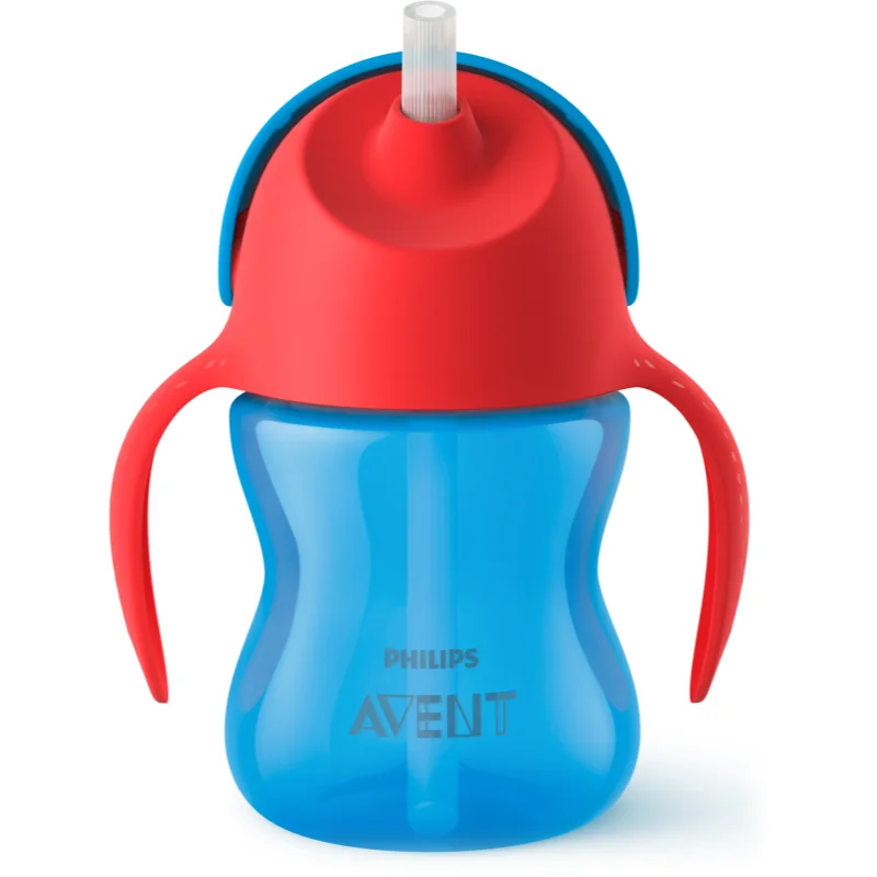 Philips Avent Bendy Straw SCF796/01 9m+ чаша с огъваща се сламка Blue - За деца - Сравни цени от 1 магазин с безплатна доставка
