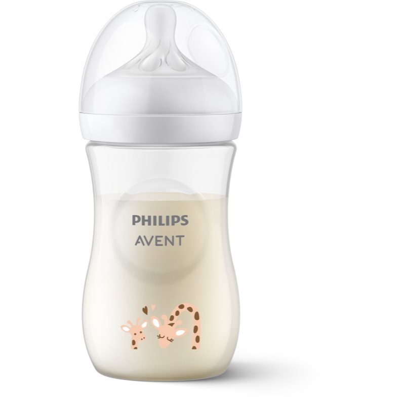 Philips Avent Natural Response SCY903/66 бебешко шише 3-6 m Giraffe - За деца - Сравни цени от 1 магазин с безплатна доставка