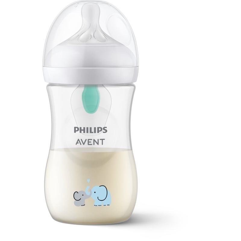 Philips Avent Natural Response AirFree SCY673/81 бебешко шише 3-6 m Elephant - За деца - Сравни цени от 1 магазин с безплатна доставка