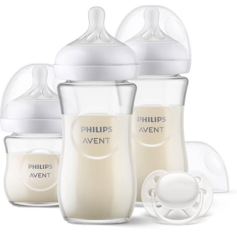 Philips Avent Natural Response Glass Set SCD878/11 подаръчен комплект за бебета - За деца - Сравни цени от 1 магазин с безплатна доставка