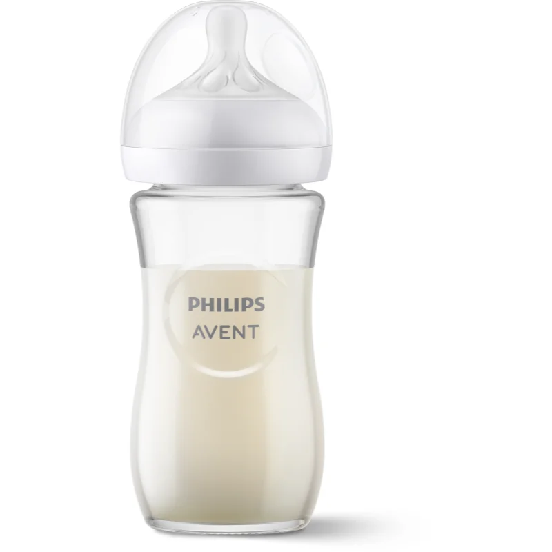 Philips Avent Natural Response Glass SCY933/01 бебешко шише 3-6 m - За деца - Сравни цени от 1 магазин с безплатна доставка