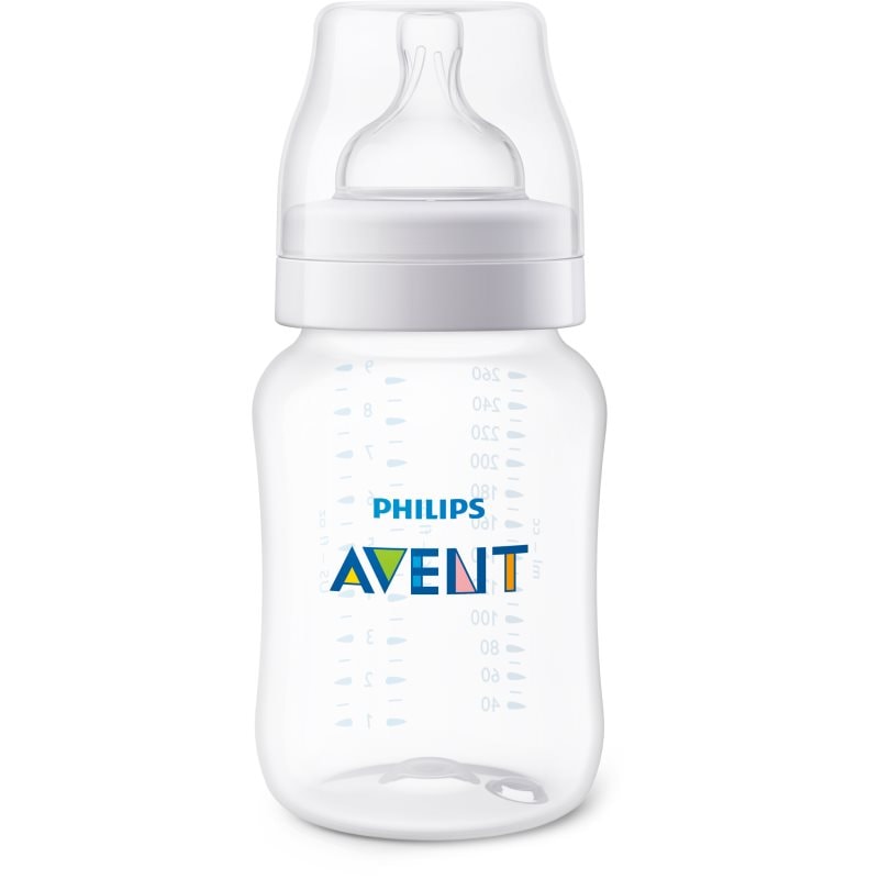 Philips Avent Anti-colic SCY103/01 бебешко шише против колики 1 m+ - За деца - Сравни цени от 1 магазин с безплатна доставка