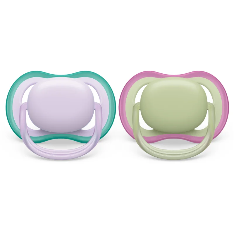Philips Avent Ultra Air SCF085/24 0-6 m биберон Purple/Green - За деца - Сравни цени от 1 магазин с безплатна доставка