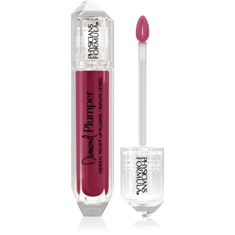 Physicians Formula Mineral Wear® Diamond Plumper гланц за обем на устните цвят Brilliant Berry Diamond