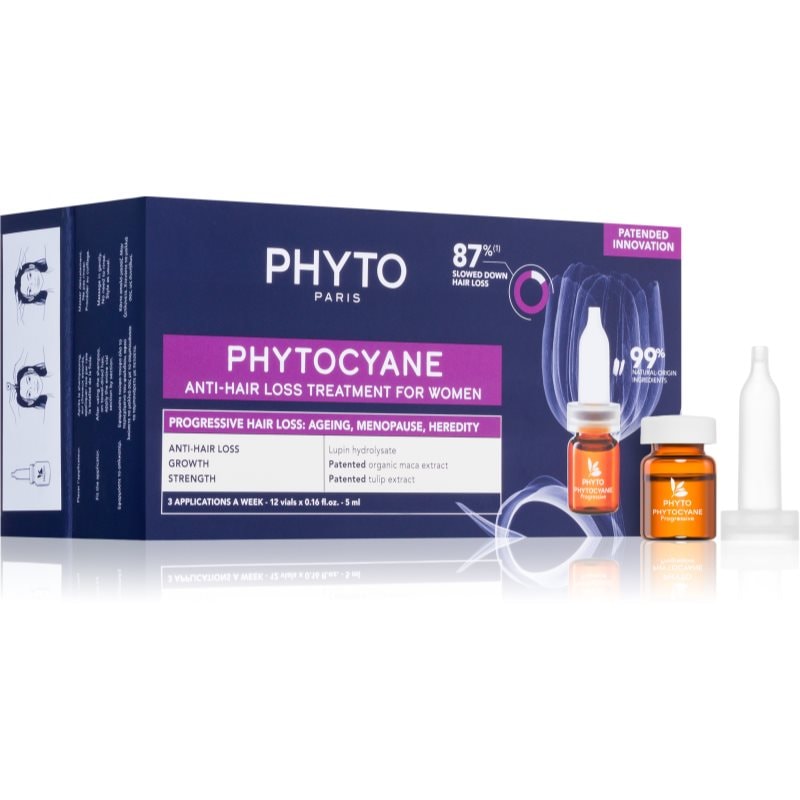 Phyto Phytocyane Anti-Hair Loss Treatment For Women целенасочена грижа против косопад за жени 12x - Грижа за коса - Сравни цени от 1 магазин с безплатна доставка