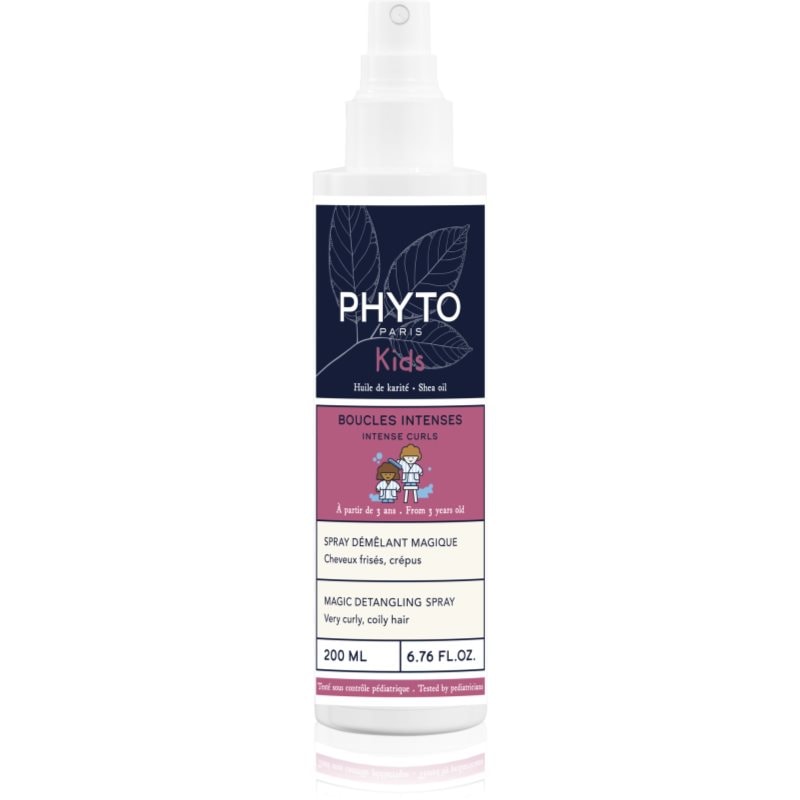 Phyto Kids Intense Curls Magic Detangling Spray спрей за по-лесно разресване на косата за къдрава коса - За деца - Сравни цени от 1 магазин с безплатна доставка