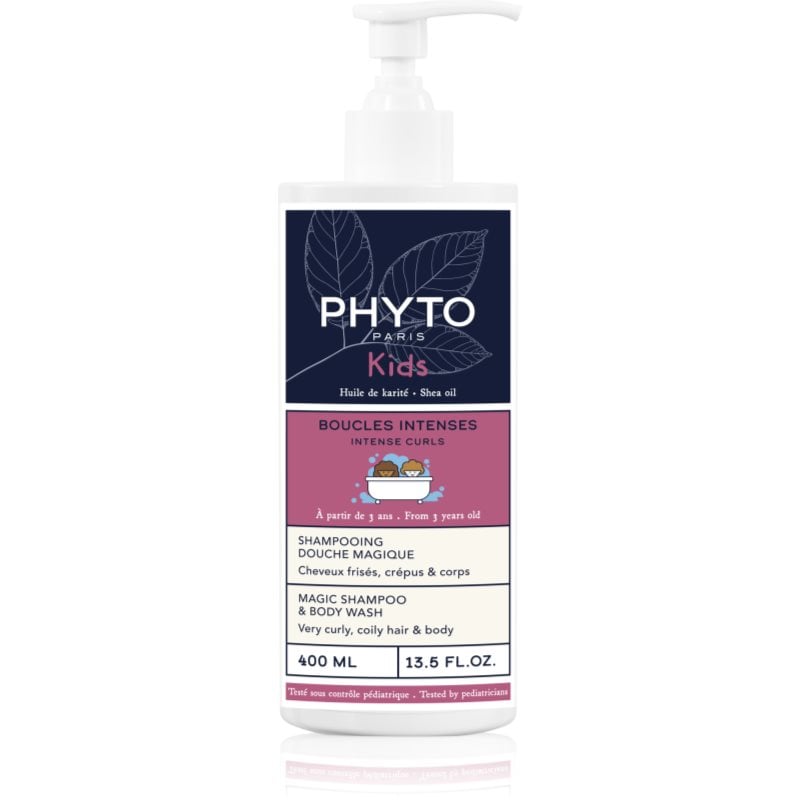 Phyto Kids Intense Curls Magic Shampoo & Body Wash шампоан и душ гел за деца