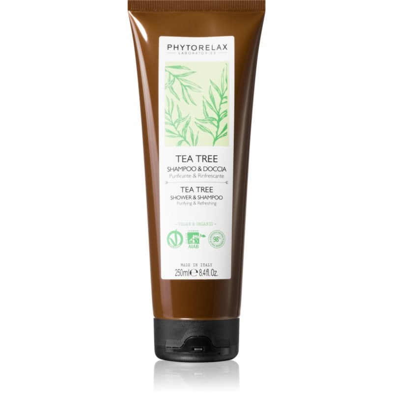 Phytorelax Laboratories Tea Tree душ шампоан с Tea Tree oil