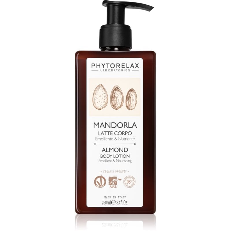 Phytorelax Laboratories Almond подхранващ лосион за тяло
