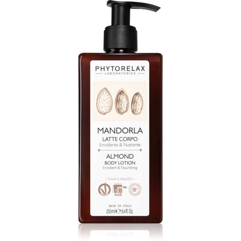 Phytorelax Laboratories Almond подхранващ лосион за тяло - Грижа за тяло - Сравни цени от 1 магазин с безплатна доставка
