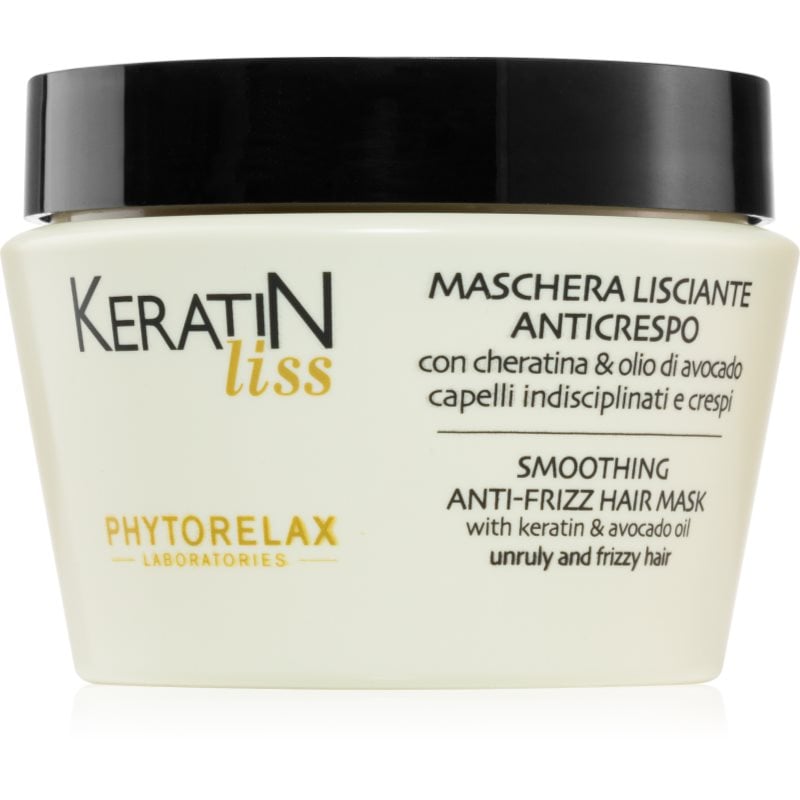 Phytorelax Laboratories Keratin Liss изглаждаща маска за непокорна коса