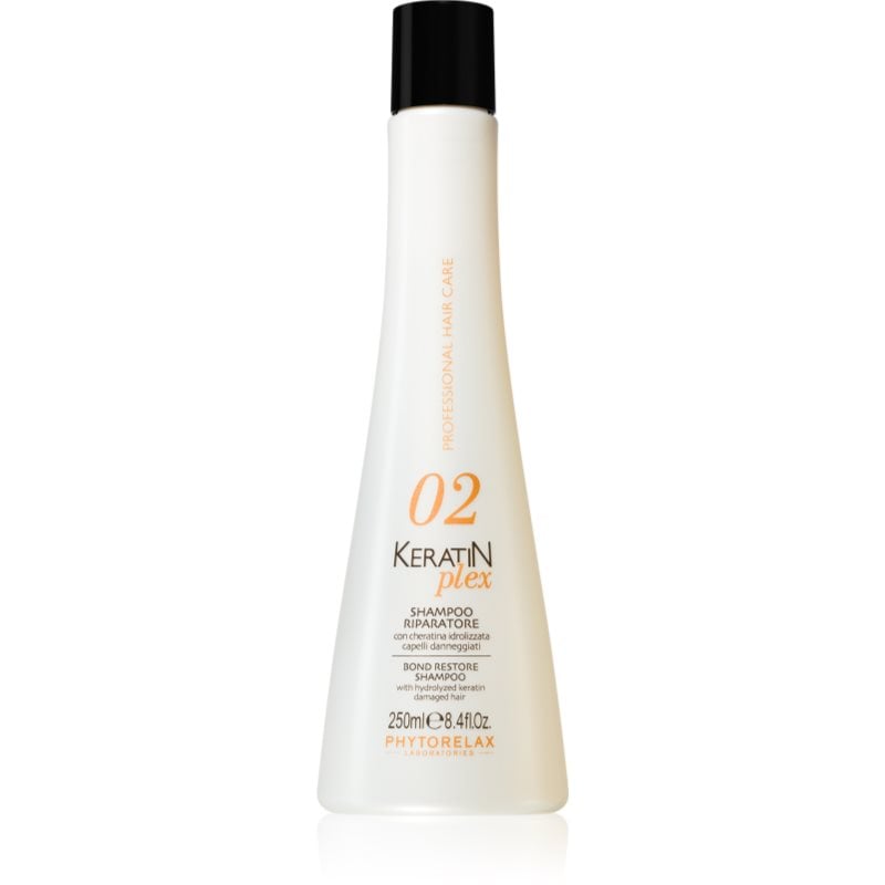 Phytorelax Laboratories Keratin Plex възстановяващ шампоан с кератин за увредена коса