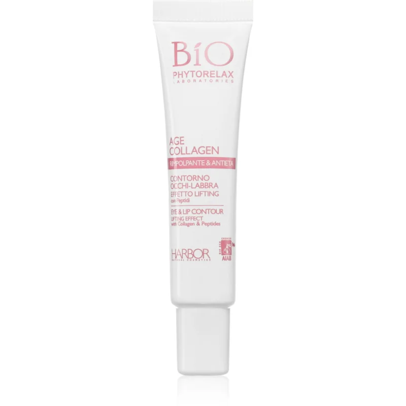Phytorelax Laboratories Age Collagen стягащ крем за очния контур и контура на устните