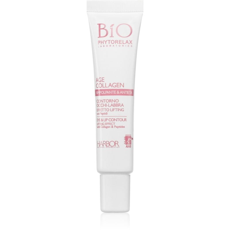 Phytorelax Laboratories Age Collagen стягащ крем за очния контур и контура на устните