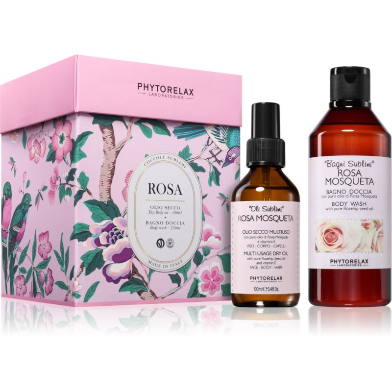 Phytorelax Laboratories Rose подаръчен комплект за тяло - Комплект - Сравни цени от 1 магазин с безплатна доставка