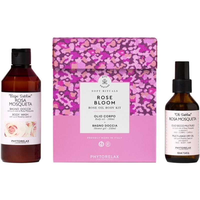 Phytorelax Laboratories Soft Rituals Rose Bloom подаръчен комплект за тяло