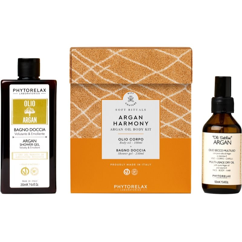 Phytorelax Laboratories Soft Rituals Argan Harmony подаръчен комплект за подхранване и хидратация - Комплект - Сравни цени от 1 магазин с безплатна доставка