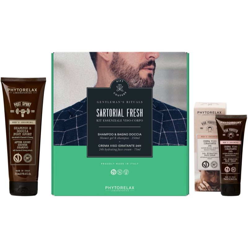 Phytorelax Laboratories Men's Grooming Sartorial Fresh подаръчен комплект за мъже - Комплект - Сравни цени от 1 магазин с безплатна доставка