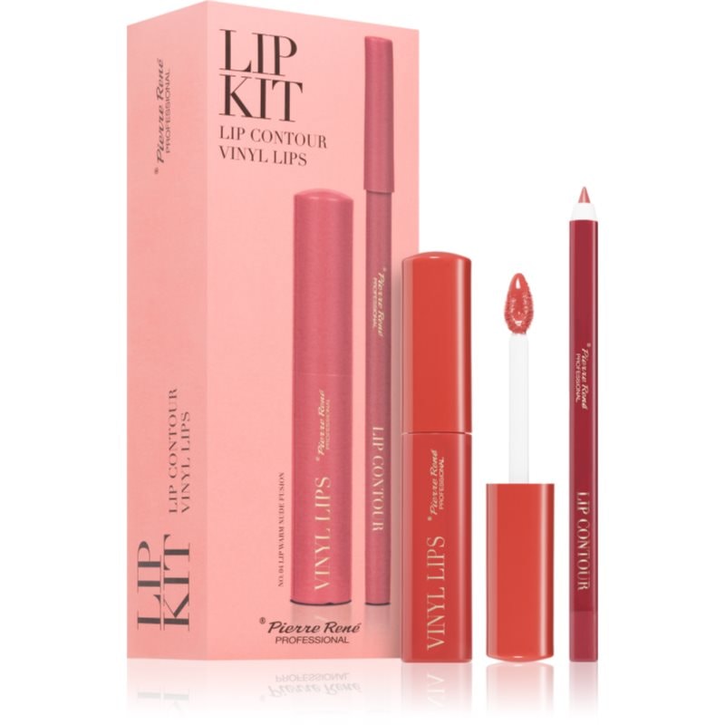 Pierre René Professional Lip Kit подаръчен комплект за устни 04 Warm Nude Fusion - Комплект - Сравни цени от 1 магазин с безплатна доставка