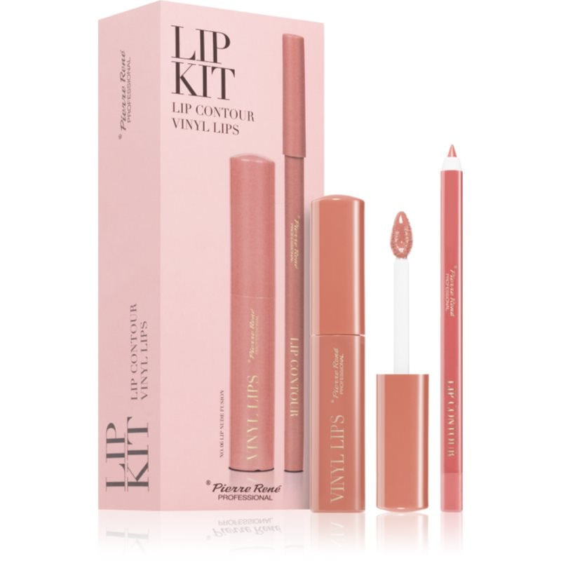 Pierre René Professional Lip Kit подаръчен комплект за устни 06 Nude Fusion - Комплект - Сравни цени от 1 магазин с безплатна доставка